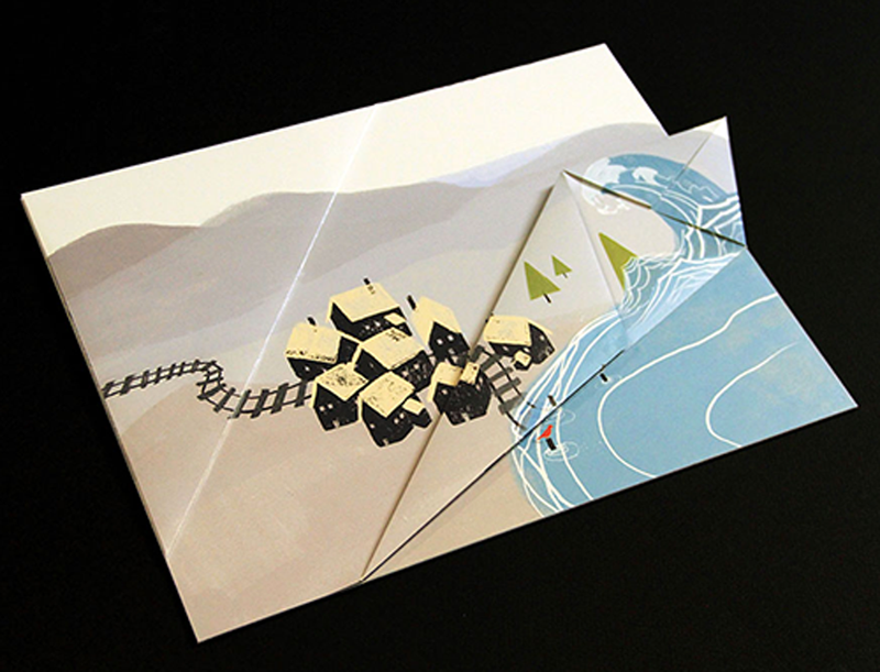 Illustration for article titled Watch a Story Literally Unfold From the Creases of this Kids' Book